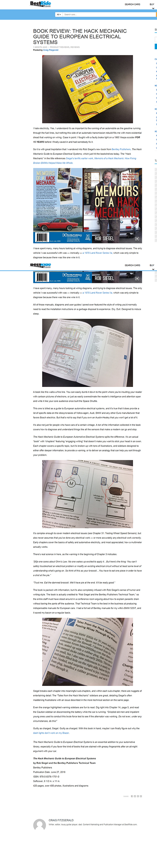 BestRide.com book review screenshot - June 29, 3-16