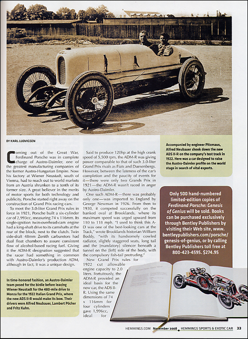 911 & Porsche World - November 2008 - excerpt page 2 